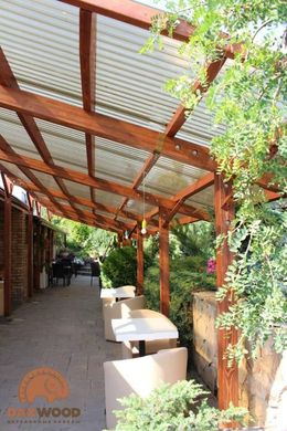 Купити  Дерев'яні літні тераси для кафе і ресторану DAXWOOD  в Києві.