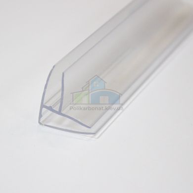 Купить Профиль угловой Carboglass 4-6 мм прозрачный (6м)  в Киеве.
